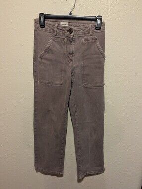 Wilfred Free Aritzia Pants Womens 00 Straight Leg Utility Patch Pocket